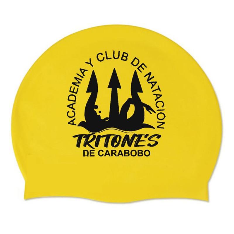 Unisex Customised High Stretch Silicone Race Swim Cap Durable Dry Seam Design with Custom Logo for Adults' Race Training