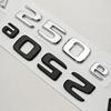 BRI4  NEW 3D ABS Car Letters Logo A250e Badge Sticker Rear Trunk Emblem Decals For Mercedes Benz A250e W177 Tail Marking
