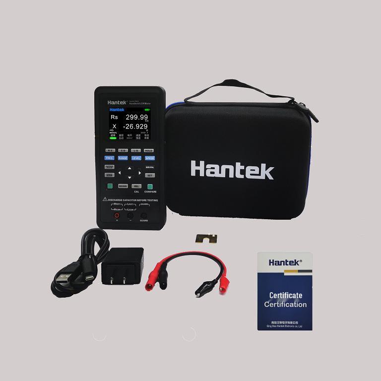 Hantek Handheld LCR Bridge 1832C/1833C High-Precision Resistance Meter