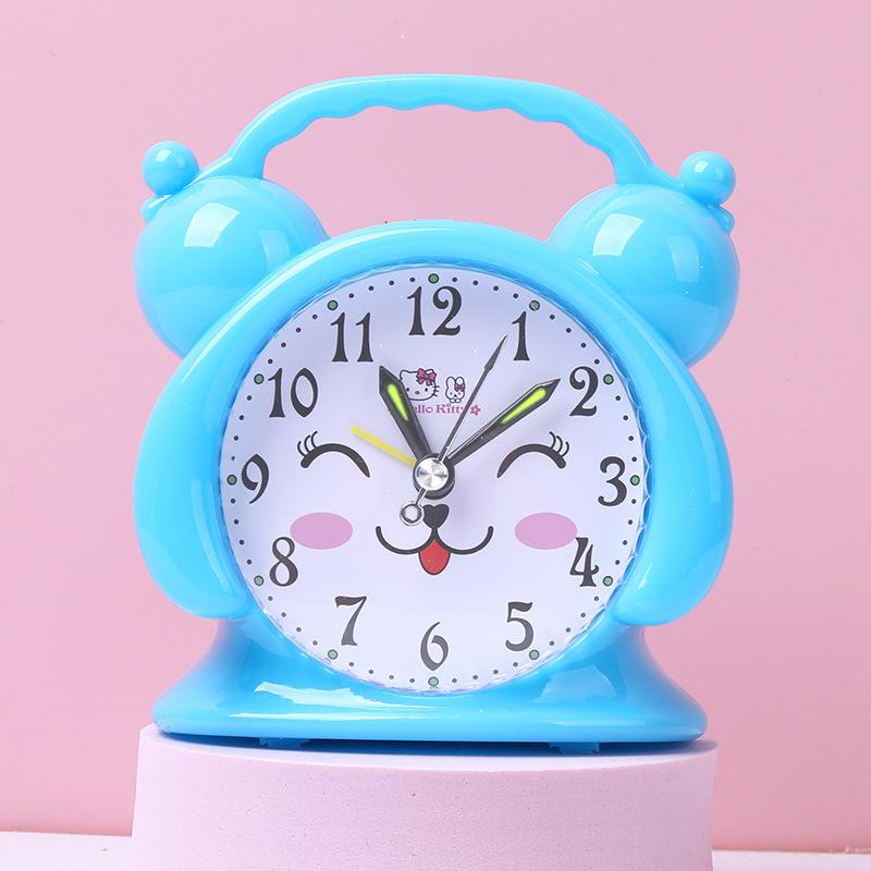 Popular alarm clock children's cartoon bedside cute modeling clock small alarm desk clock children's gifts
