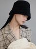 Eosseomnijeu Handcrafted Knit Bucket Hat_Black