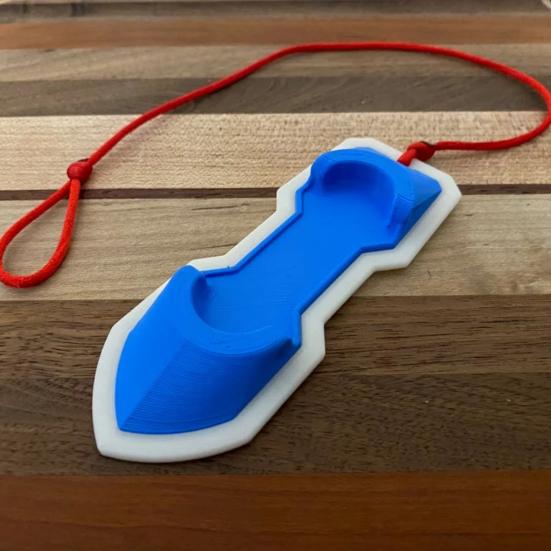 Mini Finger Skateboard Spielzeug Leichtes Plastik Kleines Fingerboard mit Seil Rutschfestes Air Surfing Board Spielzeug Kinder Skater Surf-Fans Geschenke