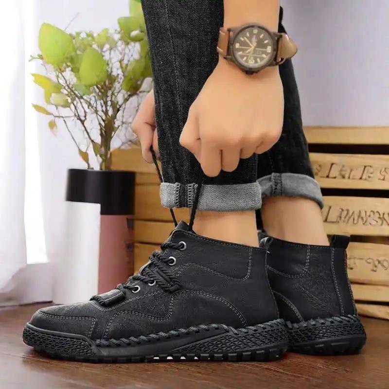 Fashion Hightops Ecoleather Tenni Man Casual White Shoes Man Chinese Sneakers Sport Dropshiping Flatas Tenid Particular Offers