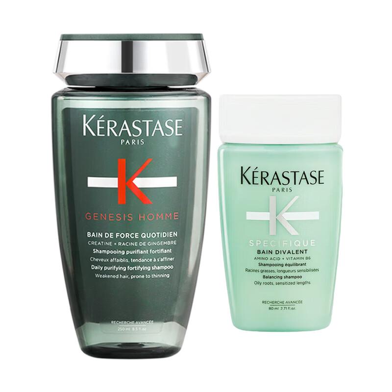 Kérastase Genesis Homme Энергизирующий шампунь двойного действия Набор