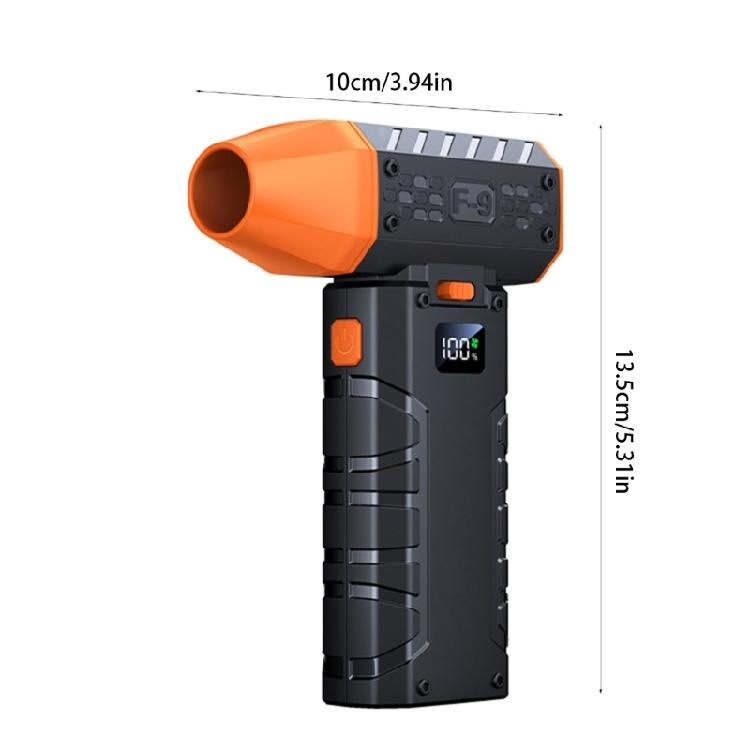 Pocket Fan Handheld Powerful 130000RPM Mini Fan Air Blower Rechargeable Air Blower Cooling Fan For Home Office