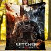 1pc The Witcher Theme Blanket - Digital Print, Polyester, Cozy for All Seasons, Perfect for Outdoor, and Travel