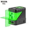 Hilda Mini 2-Line Green Laser Level: Compact, Strong Light for Precision Leveling