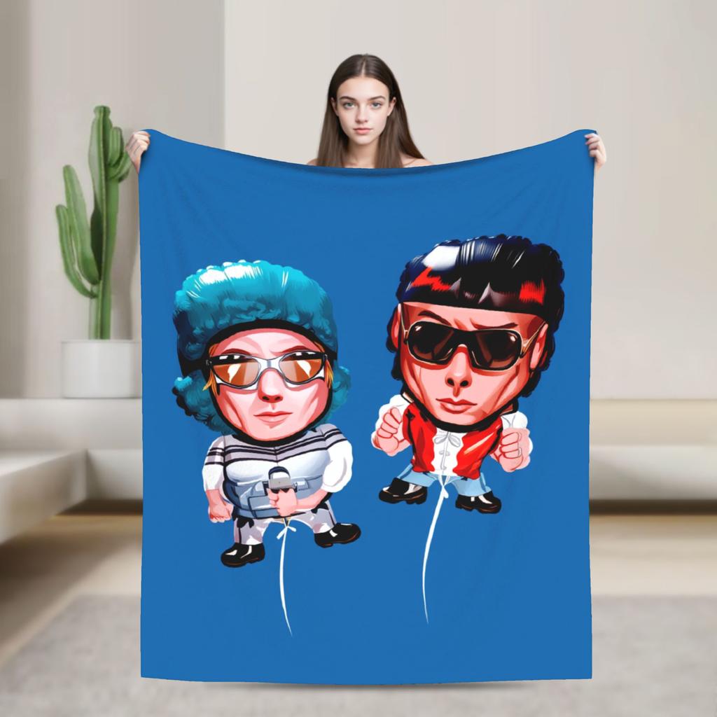CA7RIEL & Paco Amoroso Papota Tour Blanket Quality Warm Throw Blanket Winter Girls Boys Couch Chair Sofa Bed Novelty Bedspread
