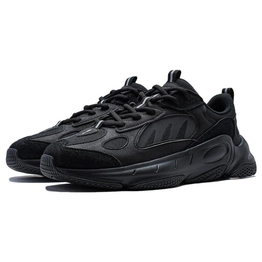 Li Ning Wing Style Low top Abrasion Resistant Casual Shoes Men's Black AGCT461-4