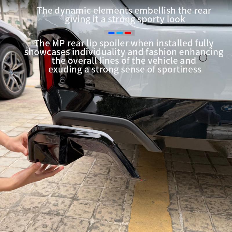 For BMW 5 series i5 G60 2025-2025 Car blackened lower lip trim covers the corner of the rear bumper trim exterior accessories