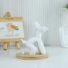 Resin Balloon Poop Dog Sculpture Decoration Creative Living Room Bedroom Wine Cabinet Cartoon Animal Simple Modern Decorative So