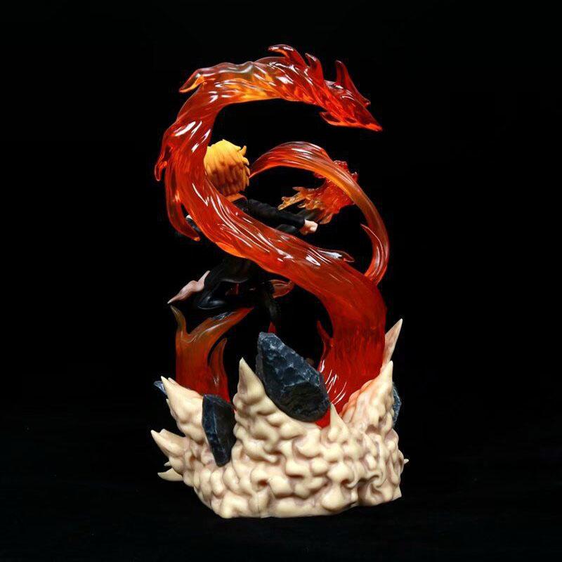 Anime One Piece Figure 22cm Demon Windfoot Sanji Battle Scene Pvc Action Figurine Statue Collectible Toys Model Ornaments Gifts