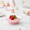 50PCS Thickened Party Appetizers Plate Hard Dipping Dish Disposable Fishtail Dessert Plate  Hotel