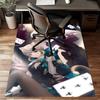 1pc Genshin Impact Lyney Lynette Design Printed Area Rug Carpet for Bedroom Living Room Home Decor Rugs Mat Non Slip Mat Rug for Bedside
