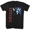 La Cult Sonic Temple Vintage Album T-shirt da Uomo Musica Rock Band Cotone Nero T-shirt Unisex