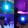 Výplňové světlo VL49RGB Přenosná multifunkční tříhlavá studená bota Plně barevná osvětlovací lampa