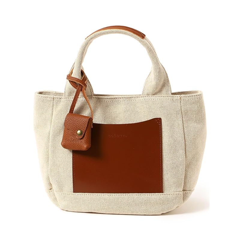 

[Ray Beams] campus bag toleur leather pocket tote bag ladies BROWN ONE SIZE