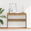 Vidaxl Console Table, Artisan Oak, 102X30X80 Cm