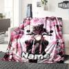 Motorcycle Riders Racing Scenes Vintage Bikes Blanketcustomize Your Name Lightweight Comfortable And Stylish Blanket For Travel Bed Home Chair Office