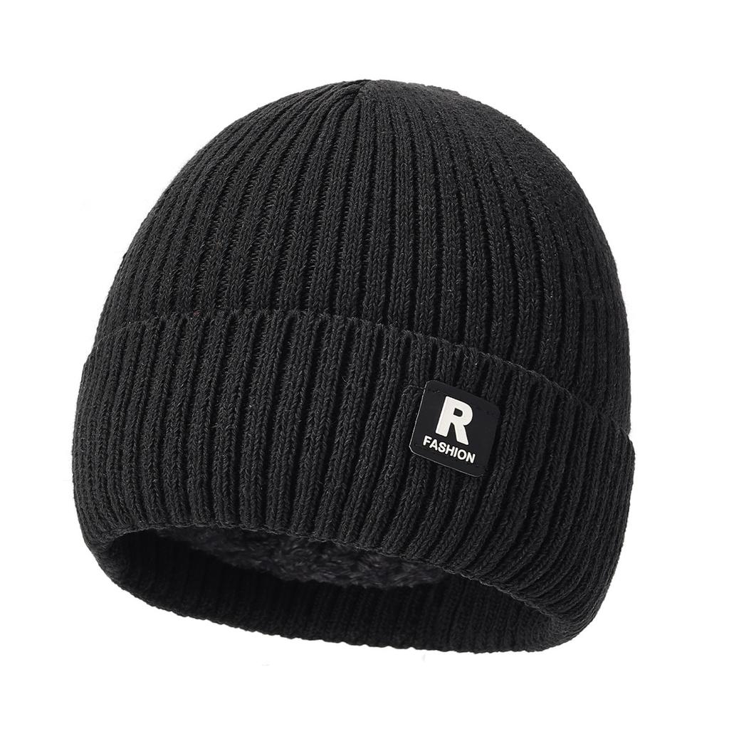 Winterwollmütze Outdoor Kältefest Ohrenschutz Strickmütze Einzelmütze Warme Ohrenschutzkappe