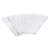 10Pcs Flower Ball Paper Pompom Foldable Round HandMade Wedding Festival Wall Decoration(White )