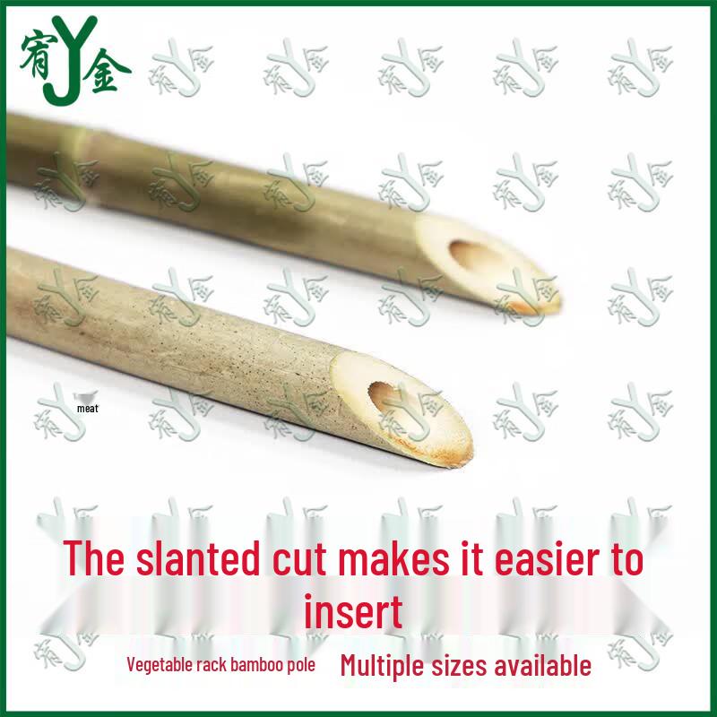 Outdoor Bamboo Flagpoles