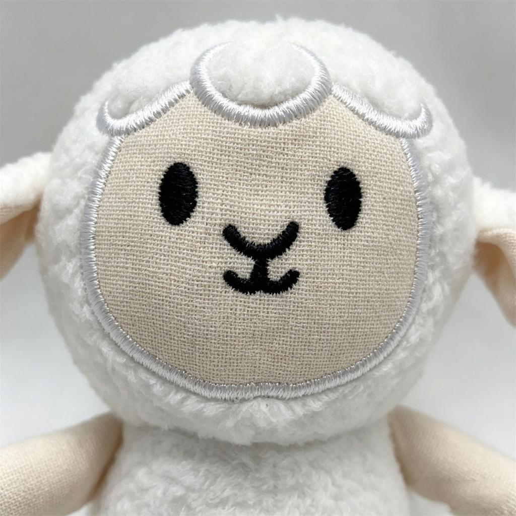 Plush Sheep Stuffed Animal Soft Fabric Toy Small Size 13cm Lightweight and Portable Plush Toy for Kids and Collectors
