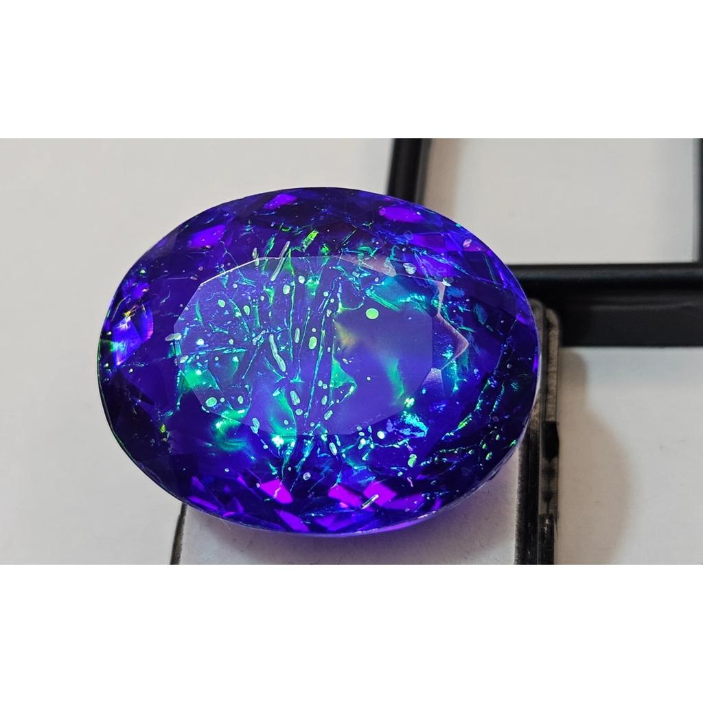 Natural Monarch Fire Opal 84-85 Ct Oval Cut Certified Fabulous Loose Gemstone