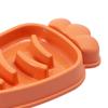 Cat Slow Feeder Prevent Choking 5 Slots Smoothing Anti Slip Durable PP Multifunction Cat Food Bowl