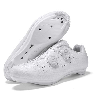 Oddychające buty szosowe SPD dla mężczyzn i kobiet, buty rowerowe z obrotowym zapięciem, profesjonalne buty blokujące do roweru szosowego, do wyścigów i codziennej jazdy