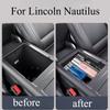 For Lincoln Nautilus Armrest Box Storage Box Central Control Storage Car Interior Supplies Modification Interior Accessories