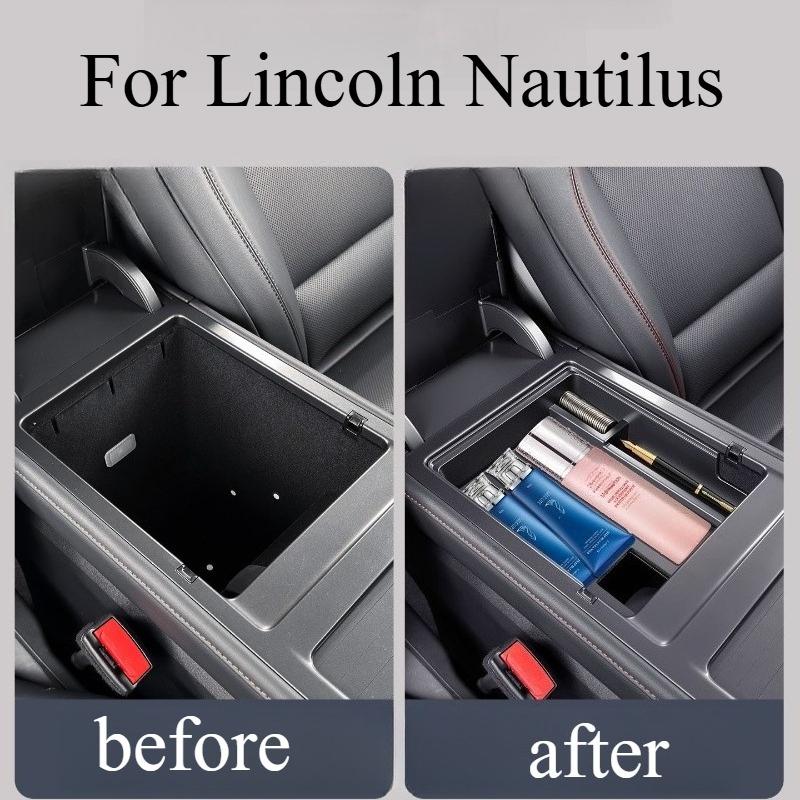 For Lincoln Nautilus Armrest Box Storage Box Central Control Storage Car Interior Supplies Modification Interior Accessories
