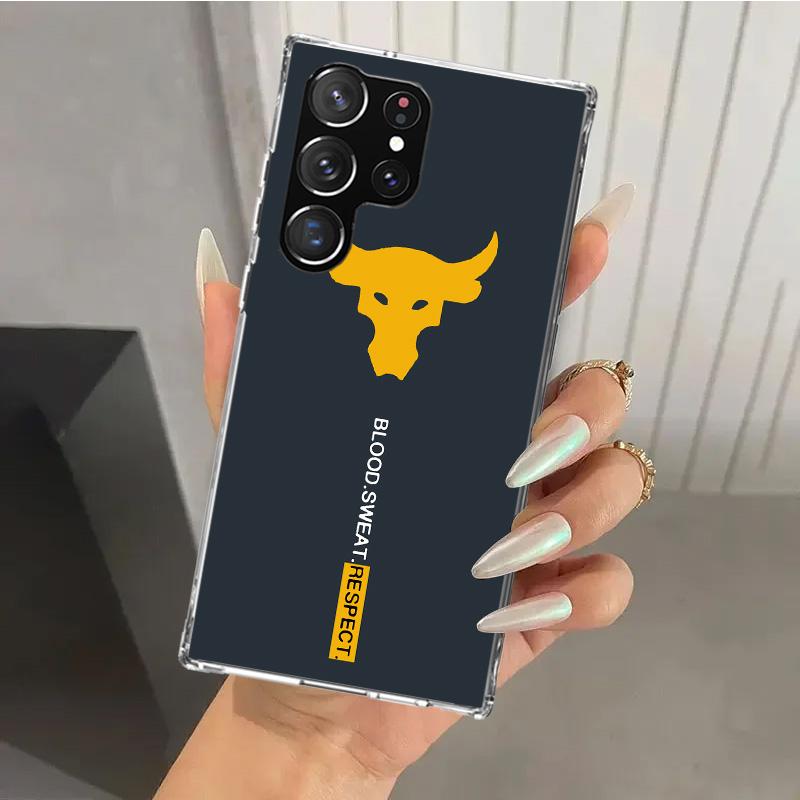 

The Rock Dwayne Johnson ua Phone Case for Samsung Galaxy S25 S24 S23 Ultra S22 S21 Plus S20 FE S10 + S10E S25U Soft Print Shell Samsung S24