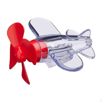 Car Wind Powered Light Exterior Lamp Portable Rotating Aircraft Night Lights Bicycle for