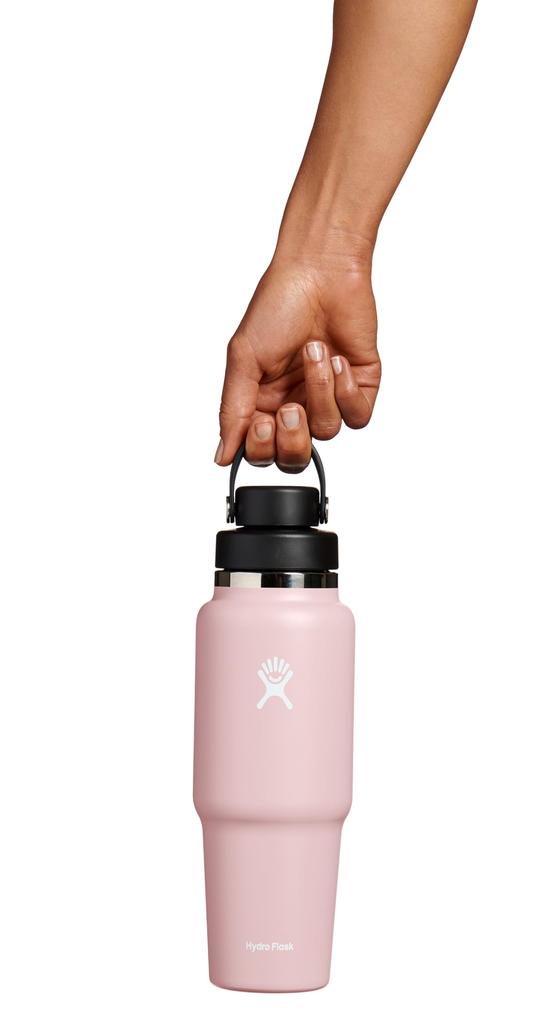 Trillium Stainless Steel Travel Bottle with Flex Chug Cap, 32oz (946ml), Insulated/Cold Water Bottle (Official Japanese Product)