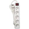 Household Unit - GAO - 6 Sockets - With Switch, 1.4m Cable, Child Protection
