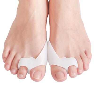 Vickpa Toe Spreads Out the Easy To Put On and Take For Both Left and Right Use L Supporter, Toes, Off, Washable, (1 Pair)