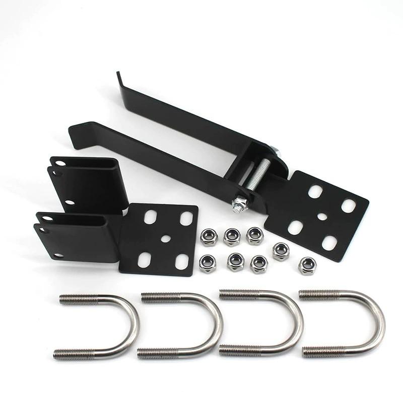 

Сетка-рабица Жилые Ворота Двустворчатые Усиленные, Минимальное расстояние между створками 2 дюйма, Цепь для рам ворот 1-3/9 дюйма, Размеры труб. one size чёрный