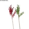 Red Bean Branch Bacca Festive New Year Home Decor Tree Christmas Decoration Fake Flower Artificial Flower Berry