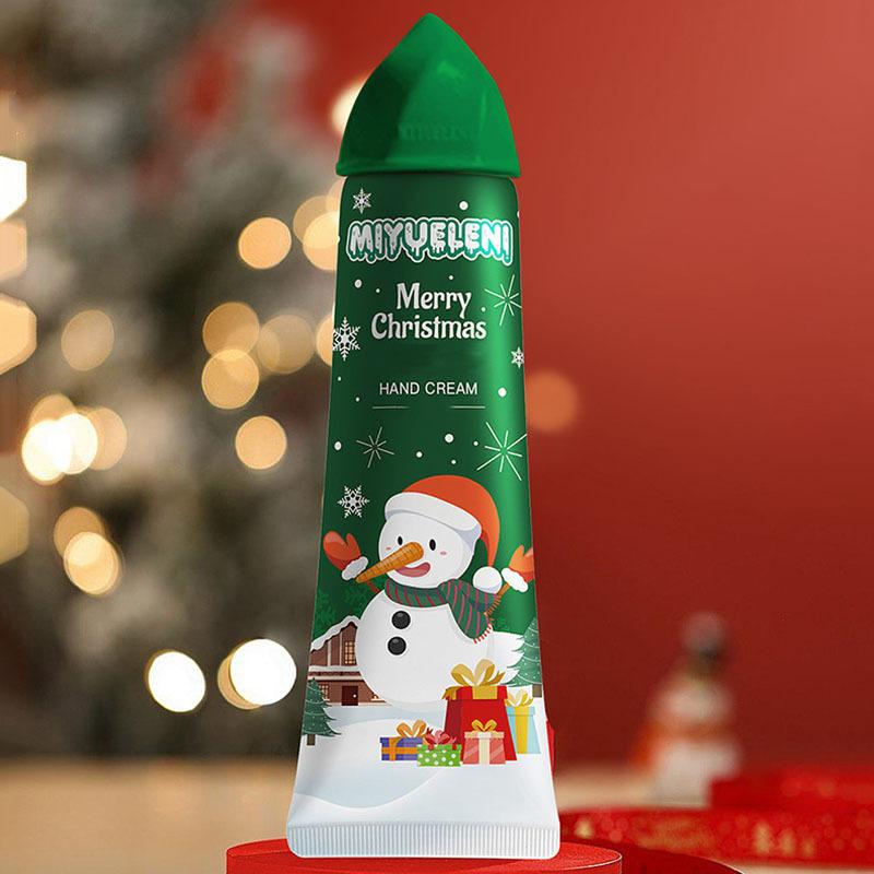 Zestaw kremów do rąk Christmas Edition, 5 szt. Formuła nawilżająco-odżywcza, nietłusty, ale odświeżający