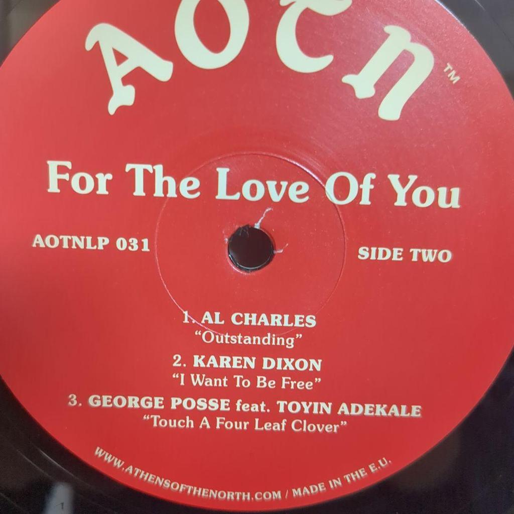 [USED] Rare record! V.A./For The Love Of You LP analog record