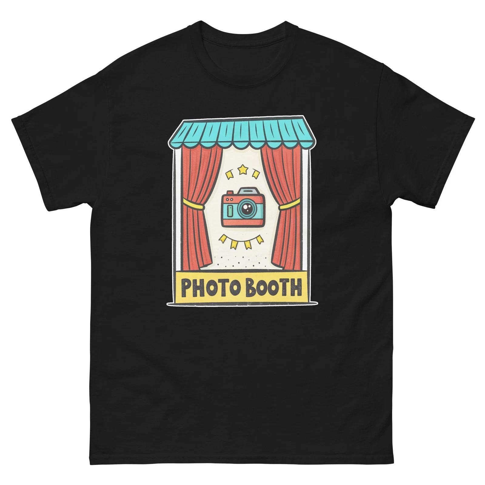 Photo Booth Carnival Carnival Fair Amusement Park T-Shirt M