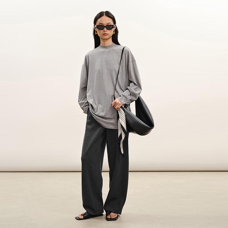 LESS 2026 Spring Fashion Straight-Leg Trousers