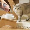 Katzenfutter-Aufbewahrungsbehälter 1500ml Luftdichter Tierfutter-Aufbewahrungsbehälter Mit Skala Einfüllöffnung Leicht zu Gießen Haushaltsküche Lebensmittel