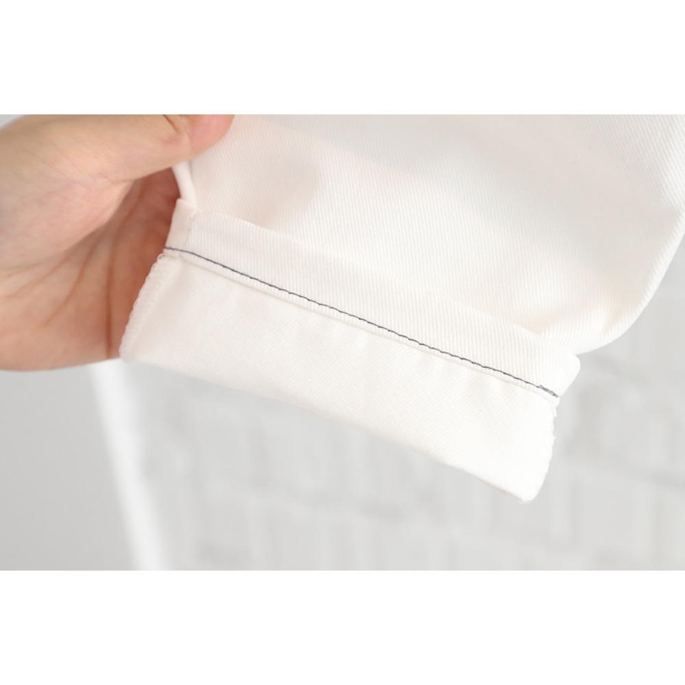 Children's Autumn Clothing Set for Boys and Girls Striped Round Neck Jeans Two-piece Set with Bag