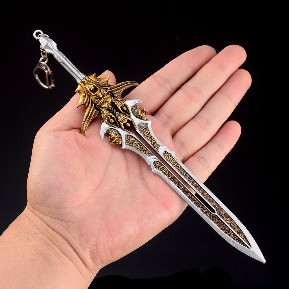 God of War 5 Kratos Sword of Olympus Anime Weapon Model – All-Metal Ornament