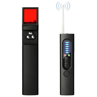 Mini detektor bezdrátových RF signálů proti špionáži, odposlechů, skrytých kamer, GPS trackerů do auta, Vojenská profesionální verze