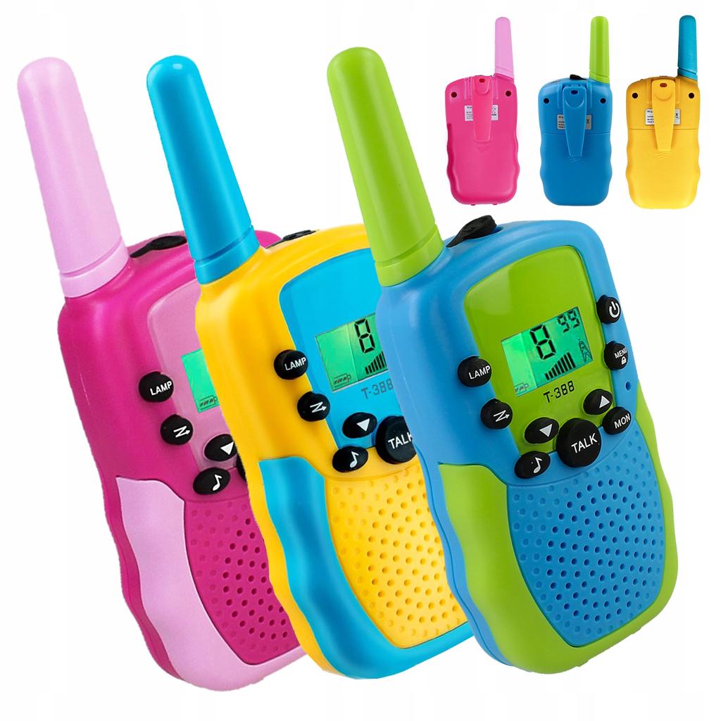 [PACZA] Walkie Talkie Set for Kids 3 Pieces Z3322