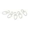 50pcs Curtain Folding Hook Plastic 34mm Curtain Accessories Curtain Hooks Plastic Hooks For Home Curtains Sliding Rail Hook