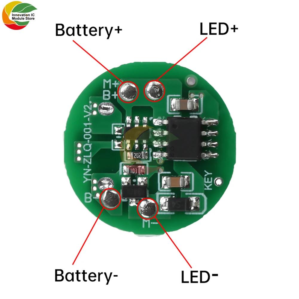 5W/10W Flashlight Driver Board Led Three-stage Driver Board Circuit Board Diy Accessories Type-c Charging Module